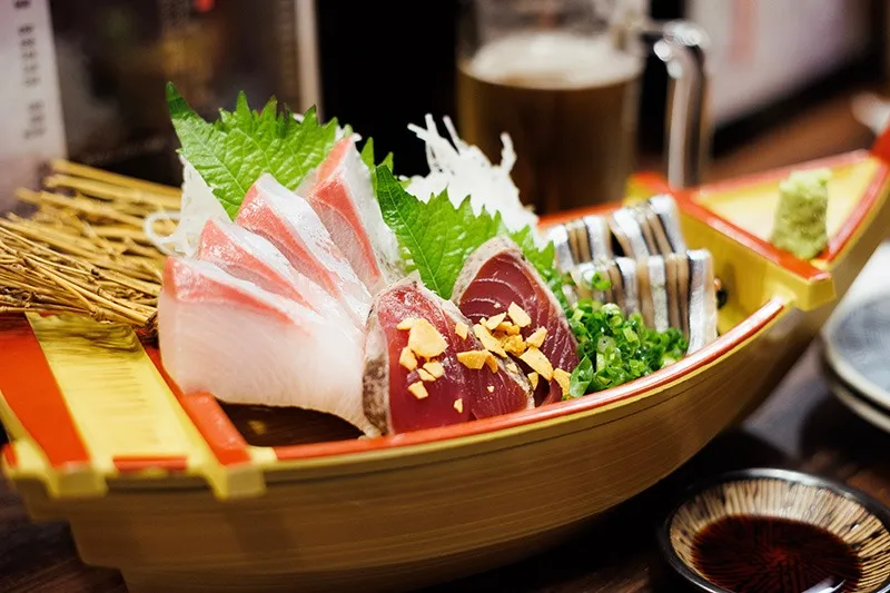 地元の食材を堪能できるフードメニュー